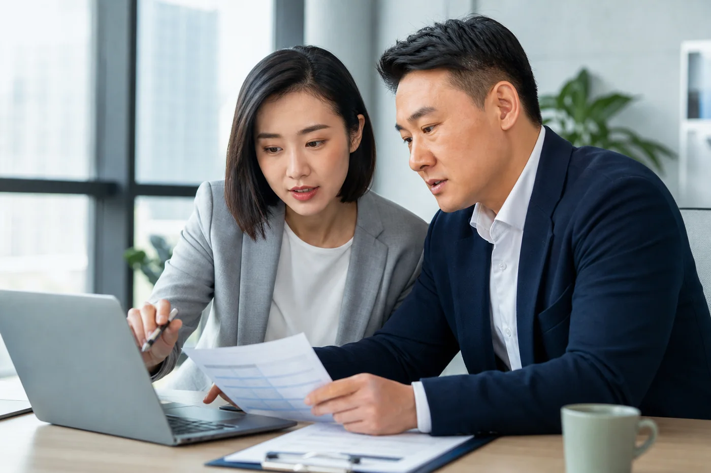业务负责人对自动化流程中的例外情况进行人工确认